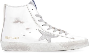 Francy leather high-top sneakers-1